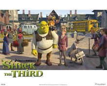怪物史莱克官方壁纸 Shrek 3 WallPaper